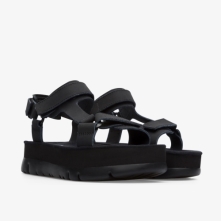 Camper Oruga Womens Sandals US-49690 Black Online Shop